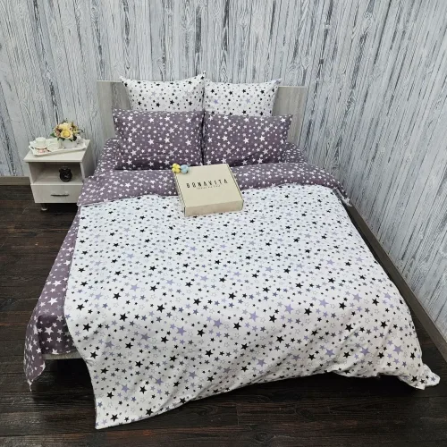 Комплект постільної білизни BonaVita фланель Зірки