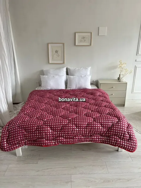 Ковдра півтораспальна 145*215 холофайбер