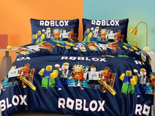 Дитяча постільна білизна півтораспальна BonaVita Ранфорс Roblox (324-8418)